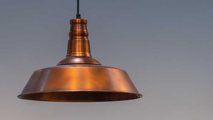 copper lighting